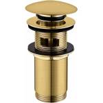 OMNIRES Вентил за мивка Omnires Click-Clack, златист (A706GLB)