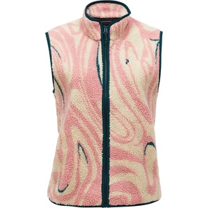 Peak Performance Дамски поларен елек Peak Performance Women's Graphic Pile Vest Fleece vest - Topo Swirl (132-1602-0113)