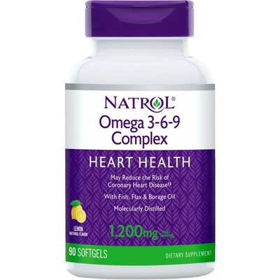 Natrol Omega 3-6-9 Complex [90 Гел капсули]