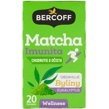 Bercoff Wellness Matcha imunita bylinný čaj 20 x 1,75 g