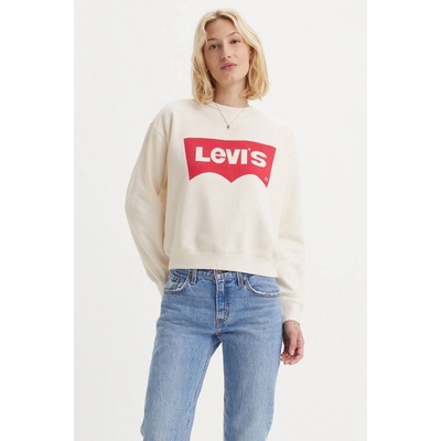 Levi's Graphic Signature Crewneck Sweatshirt A7288-0020 smotanová