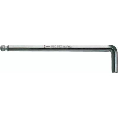 Klíč zástrčný šestihranný imbus Wera 6 x 180/32 mm L klíč s kuličkou