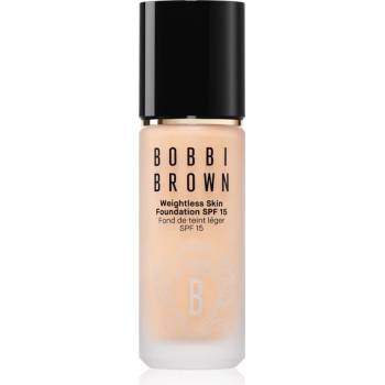 Bobbi Brown Weightless Skin Foundation SPF 15 дълготраен фон дьо тен с хидратиращ ефект цвят Warm Beige 30ml