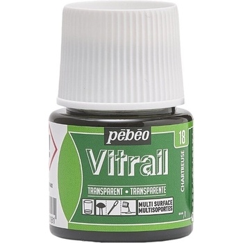 Pébéo Vitrail Боя за стъкло Chartreuse 45 ml 1 бр (050-018)