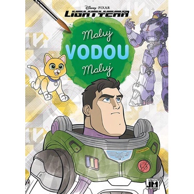 Vymaľovánky A4 vodové Buzz