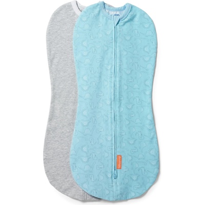 SwaddleMe Пелена за повиване SwaddleMe - Pod, 0-2 месеца, 2 броя (58523)