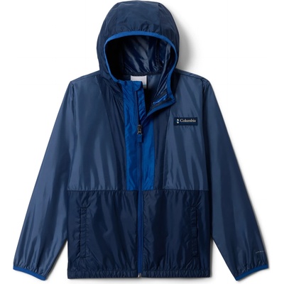 Columbia Детско ветрозащитно яке Columbia Kid's Back Bowl II Hooded Windbreaker Windproof jacket - Dark Mountain / Coll Navy / Mountain Blue (718-0091-0513)