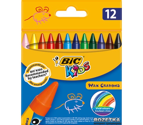 BIC Voskovky 12ks
