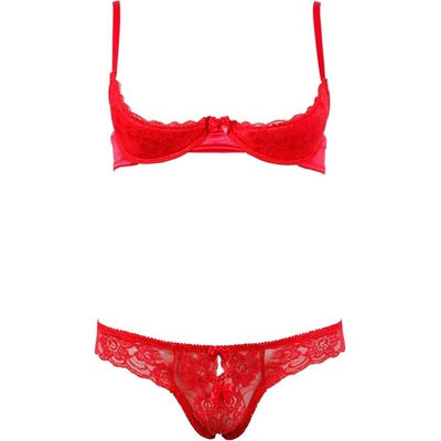 Cottelli Collection Lingerie Half-cup Bra Set 85B/L
