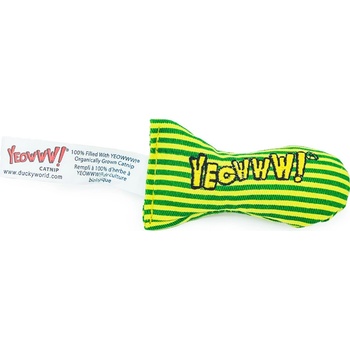 Rosewood Yeowww ryba s catnipem pruhy 7,5 cm