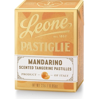 Leone 1857 Mandarino Cucací pastilky s příchutí mandarinky 27 g