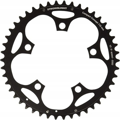 Cestný prevodník Stronglight 5083, 110 mm, čierny