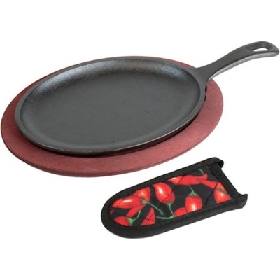 Lodge Liatinová panvica Fajita Set