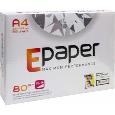 E-PAPER Хартия E-Paper Diamond 30000, A4, 80 g/m2, 500 листа, бяла (OK30000)