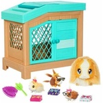 Moose Little Live Pets интерактивно Морско свинче Mama Surprise с бебета хамстери (LLP026410)