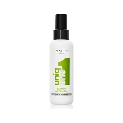 Revlon Professional UniqOne All In One Green Tea Hair Treatment Bezoplachová péče Ženy 150 ml