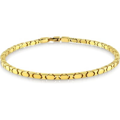 Lillian Vassago celozlatý designový unisex LLV22-GB024