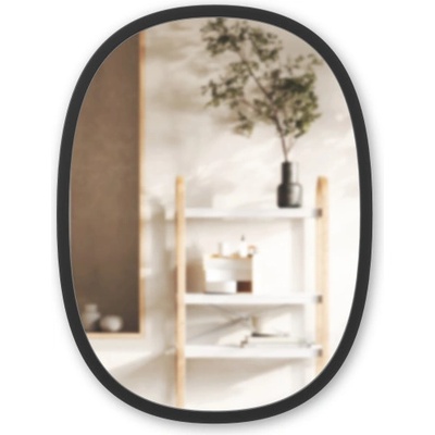 Umbra HK Limited Umbra Овално огледало за стена hub - черно - 61х46 см (umbra-1013765-040)
