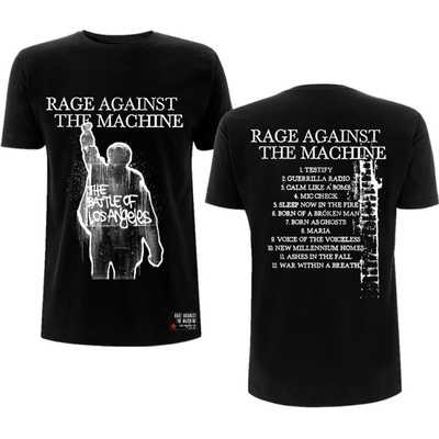 Rage Against the Machine tričko BOLA Album Cover čierne