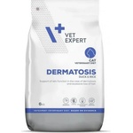 VetExpert Veterinary Diet Dermatosis Cat Duck Rice - суха храна за котки, с дерматологични заболявания и непоносимост към храни с патешко месо и ориз, 250 гр Vet Expert - Полша