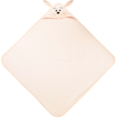 Sensillo Хавлия с качулка Sensillo - Water Friends, заек, 100 х 100 cm (SILLO-30592)