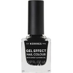 KORRES Лак с гел ефект с бадемово масло, Korres Gel Effect Nail Colour No 01 Blanc White 11ml