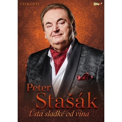 STASAK PETER - USTA SLADKE OD VINA CD+DVD CD