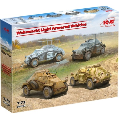 ICM Wehrmacht Light Armored Vehicles 1:72