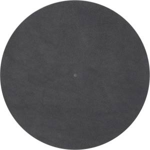 Pro-Ject Подложка за грамофон Pro-Ject - Leather it, черна (9120007689457)