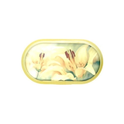 Optipak Limited púzdro so zrkadielkom motív kvety Ľalia žltá