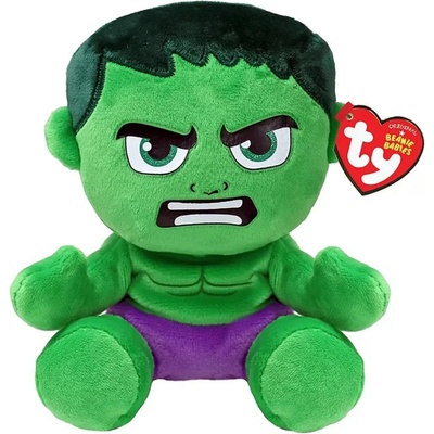 TY Toys Плюшена играчка TY Toys Beanie Babies Soft - Hulk, 15 cm (TY44004)