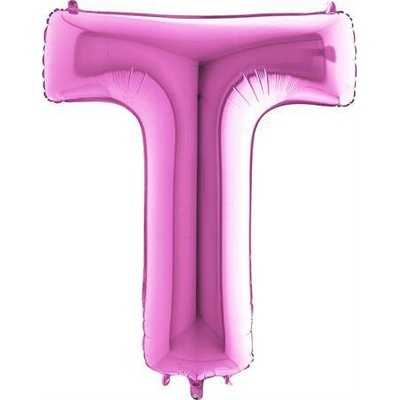 Grabo Nafukovací balónek písmeno T růžové 102 cm
