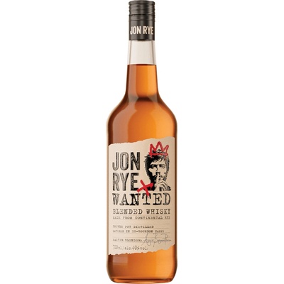 Jon Rye Wanted 40% 0,7 l (holá láhev)