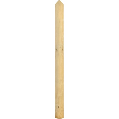 Plotový stĺpik pre poľovnícky a zvislý plot tlakovo impregnované 6 x 80 cm