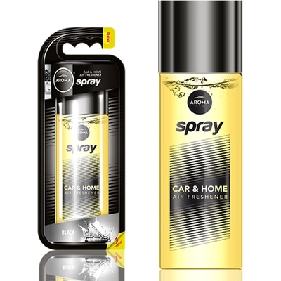 Aroma Car SPRAY BLACK