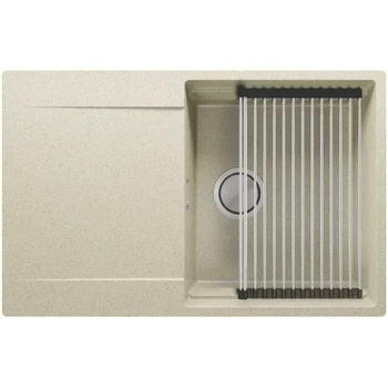 Твоят Стил Бежова кухненска Мивка от гранит Сан Франциско Level 780 x 500 mm