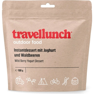 Travellunch Jogurtový dezert s ovocím 100 g