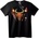 NOONEBRAND Тениска Адски Клуб Демон - XL, Black