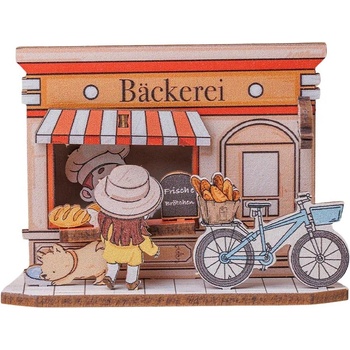 Cartartem Магнитен 3D пъзел Cartartem - Немска пекарна (GB001)