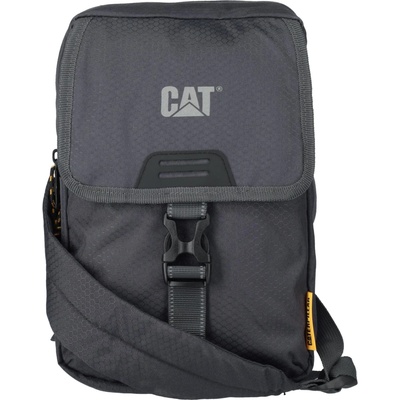Caterpillar Náprsná taška URBAN MOUNTAINEER AJO PEAK Tmavo sivá Čierna
