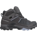 Salomon Дамски туристически обувки Salomon Women's X Ultra 5 Mid GORE-TEX Walking boots - Asphalt / Castlerock / Brunnera Blue - размер 37 1/3 (EU) (119-1005-0613)