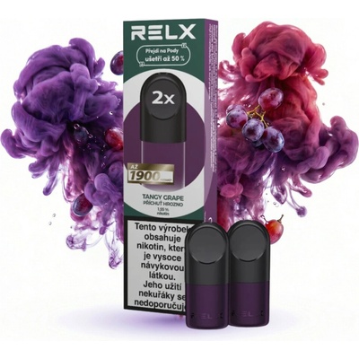 RELX Náhradní Pod - Tangy Grape 2ks