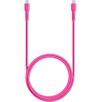 Ttec Кабел ttec - Data, USB-C/USB-C, 1.2 m, Neon Pink (8694470827407)