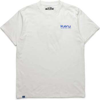 KAVU Мъжка тениска KAVU Waves T-shirt - Off White (216-8140-0211)