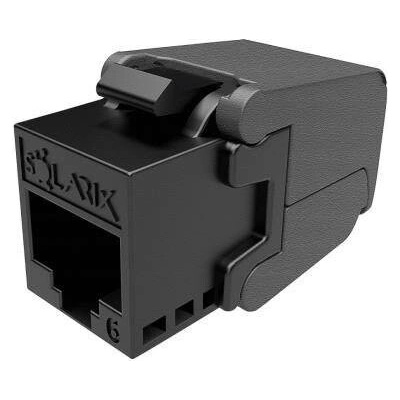 SOLARIX MULTIPACK 24ks Keystone Solarix CAT6 UTP RJ45 černý samořezný SXKJ-6-UTP-BK-SA