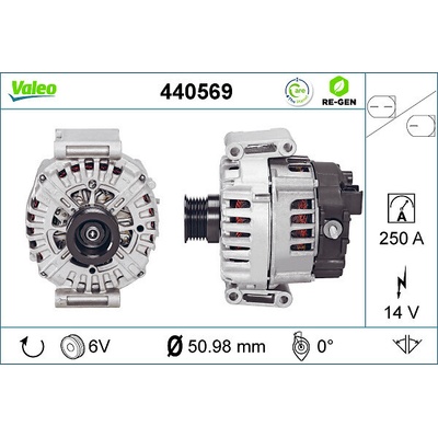 Alternátor VALEO 440569