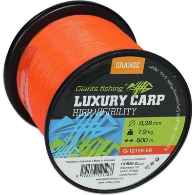 Giants Fishing Luxury Carp High-Visibility Orange 600 m 0,35 mm 10,5 kg