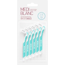 Mediblanc Interdental Pick-brush Angle mezizubní kartáček 0,6 mm 6 ks