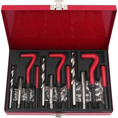 Sada na opravu poškodených závitov M6 - M10, 88-dielna, XL-TOOLS