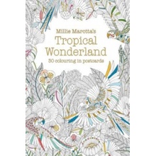 Millie Marottas Tropical Wonderland Postcard Book - 30 beautiful cards for colouring in Marotta MilliePostcard book or pack